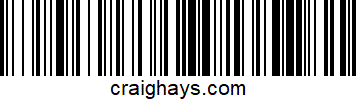 craighays.com barcode sku